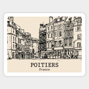 Poitiers - France Magnet